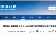 国家统计局:前三季度国内生产总值(GDP)同比增长5.2%