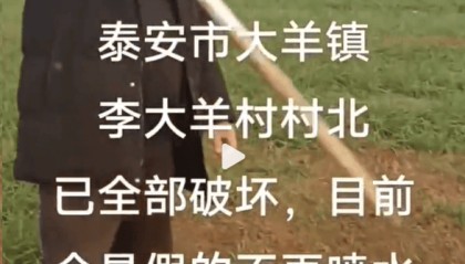 投资千万建设的高标准农田被实名举报“插根管当喷水装置应付检查”，山东东平多方回应