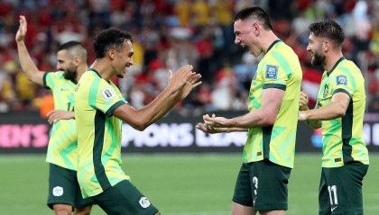 新帅首秀惨败！世预赛-欧文两球 澳大利亚5-1大胜印尼