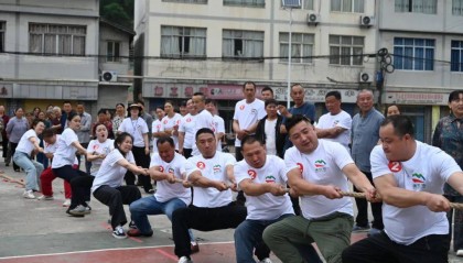 庙坝镇举办首届红色运动会