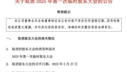 突发！北汽蓝谷取消临时股东大会，涉及募投项目、公司名称变更