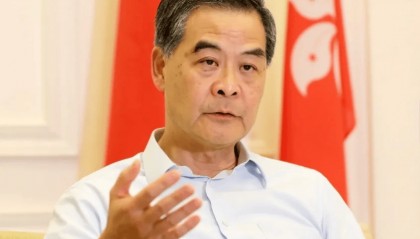 梁振英发声！有些香港商人误信“商人无祖国”
