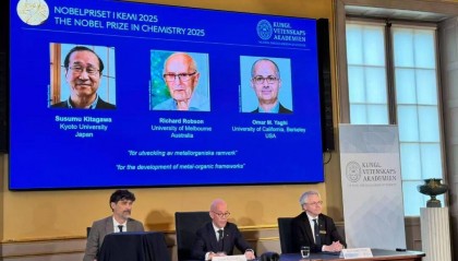 2025年诺贝尔化学奖公布