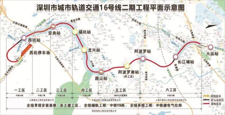 【深圳特区报】深圳地铁16号线二期实现“长轨通”