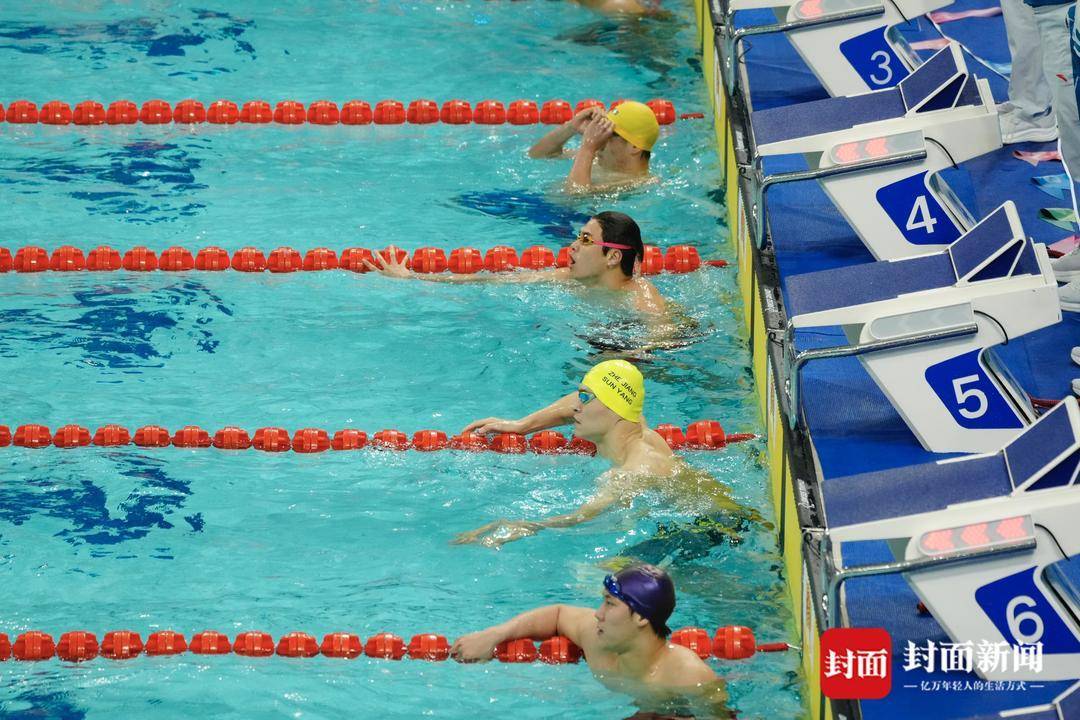 孙杨以0.1秒优势,惊险晋级全运会男子400米游泳决赛