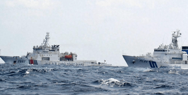 中国海警登船海报，敢运军火我们就拦，多国向中方声援支持两岸统一