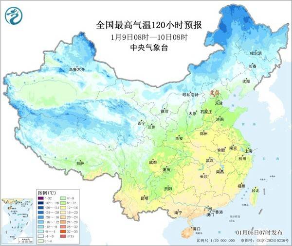 本周三股冷空气轮番上阵难阻回暖脚步 周末南方气温将大幅偏高